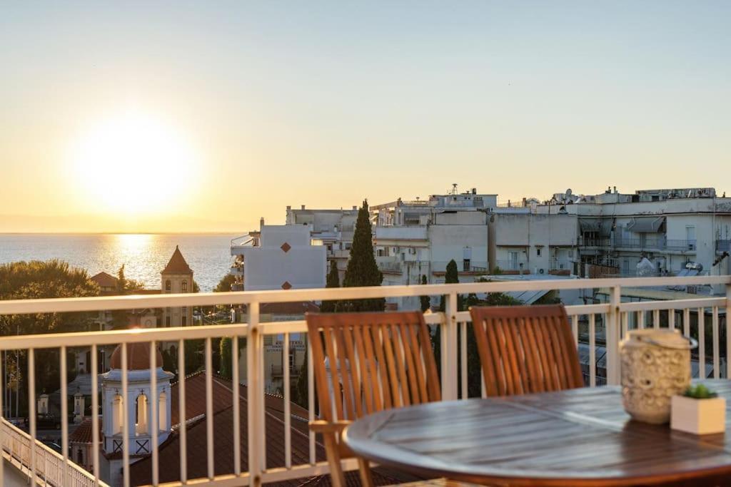 Sea View Sunset Penthouse Apartment Salonic Exterior foto